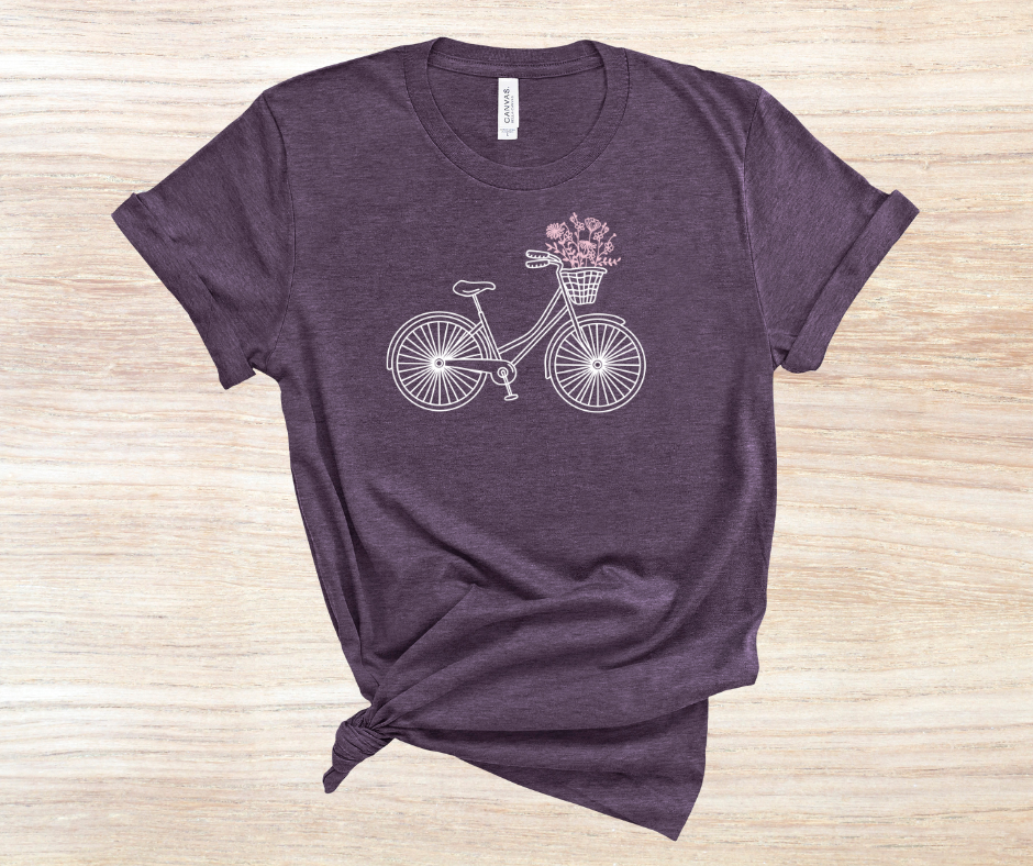 Bicycle Wildflowers Tee