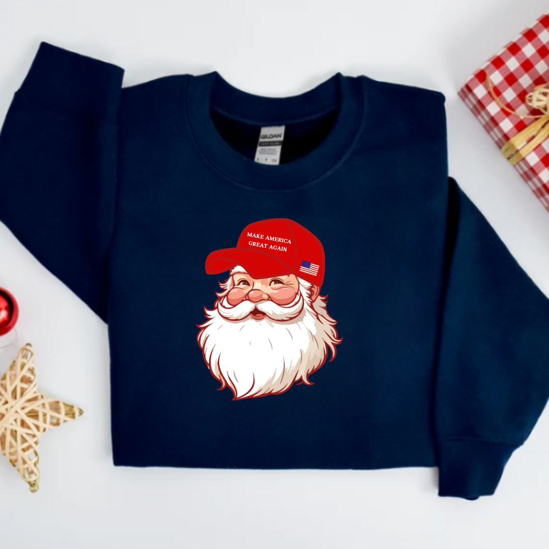 MAGA Conservative Santa Sweatshirt