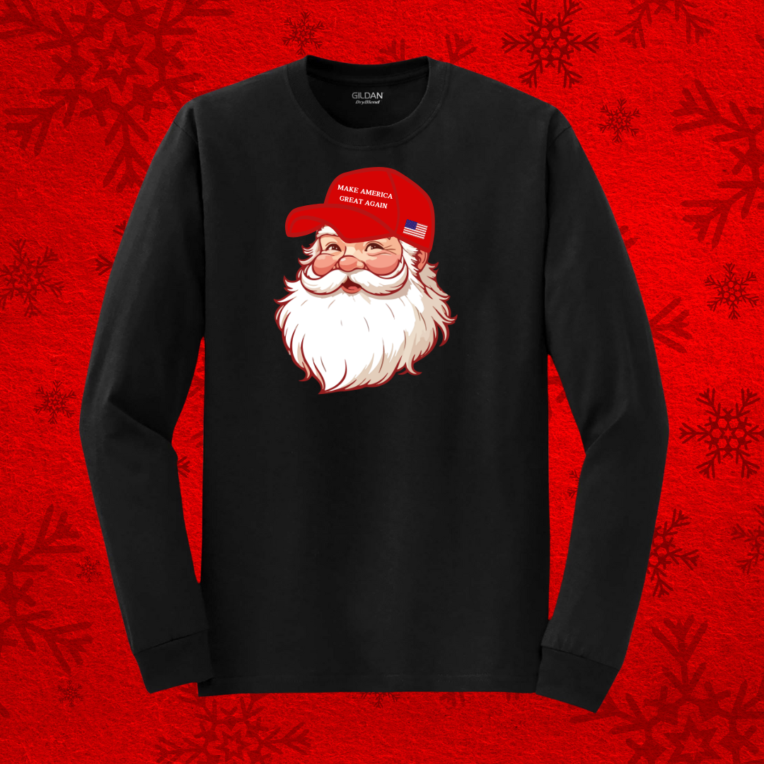 MAGA Conservative Santa Long Sleeve