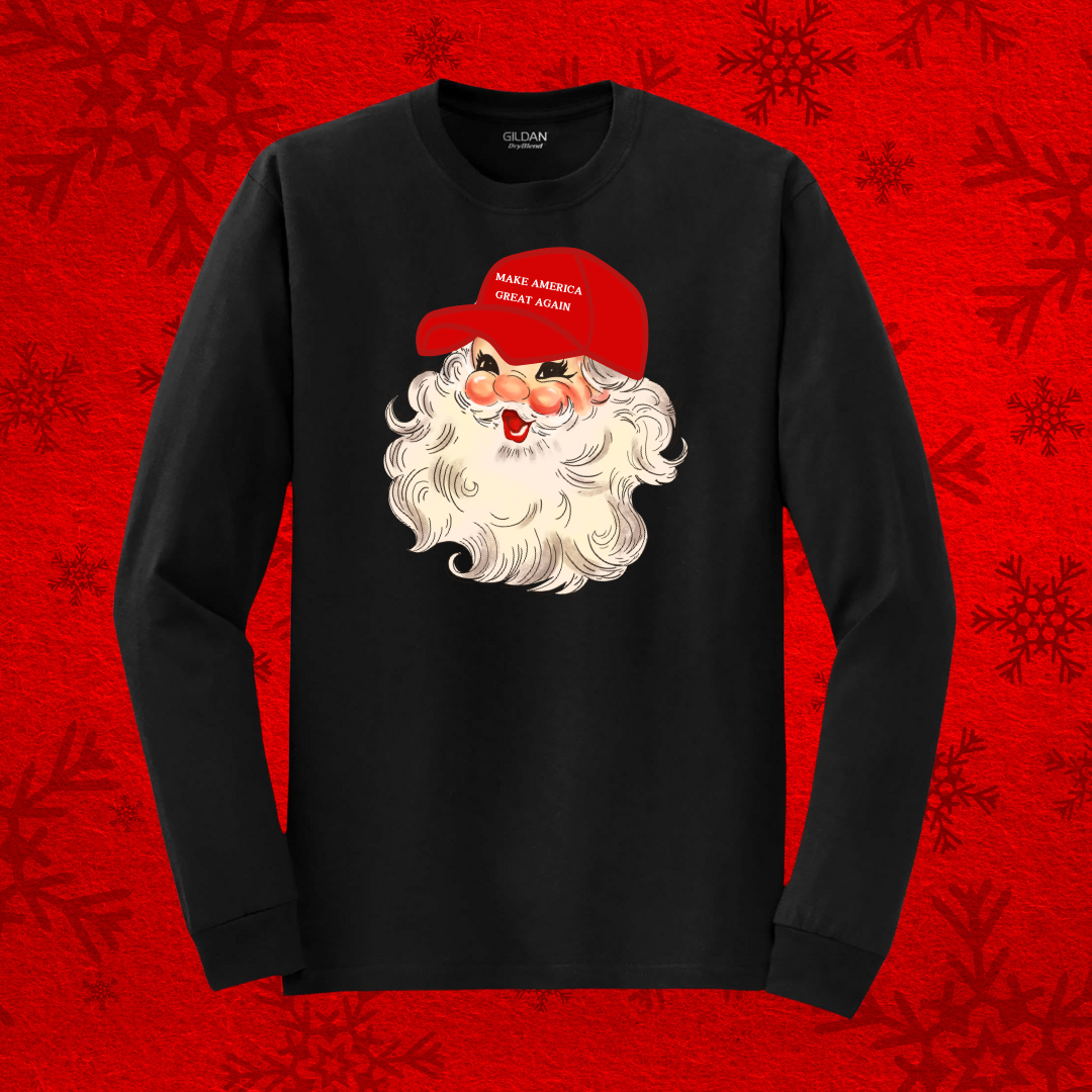 MAGA Storybook Santa Long Sleeve