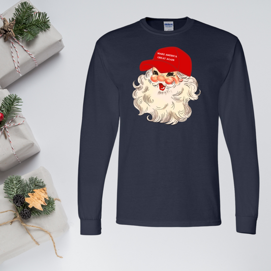 MAGA Storybook Santa Long Sleeve